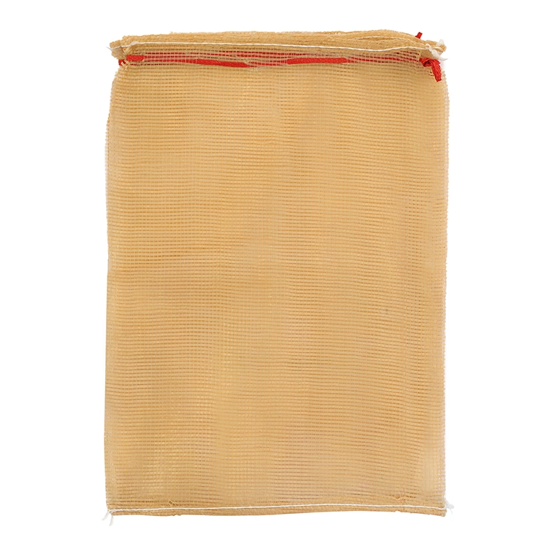 China SGS CE FDA Supplier Drawstring Packaging 50lb 30kg 50kg Onion Potato Tomato Vegetable/Fruit/Firewood/Seafood Plastic Packing PP Leno Net Mesh Bag